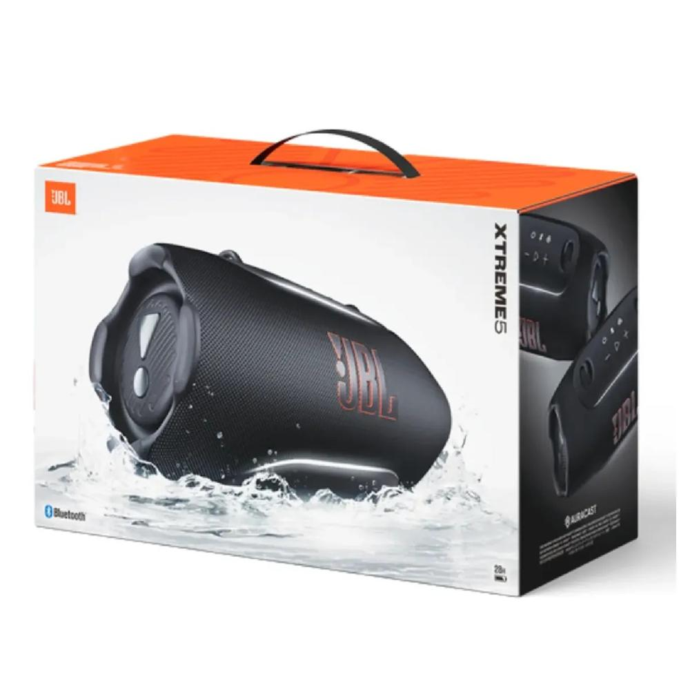 JBL Xtreme 5 Negro – Parlante Bluetooth Portátil Potente IP68 con Powerbank y 24h de Batería