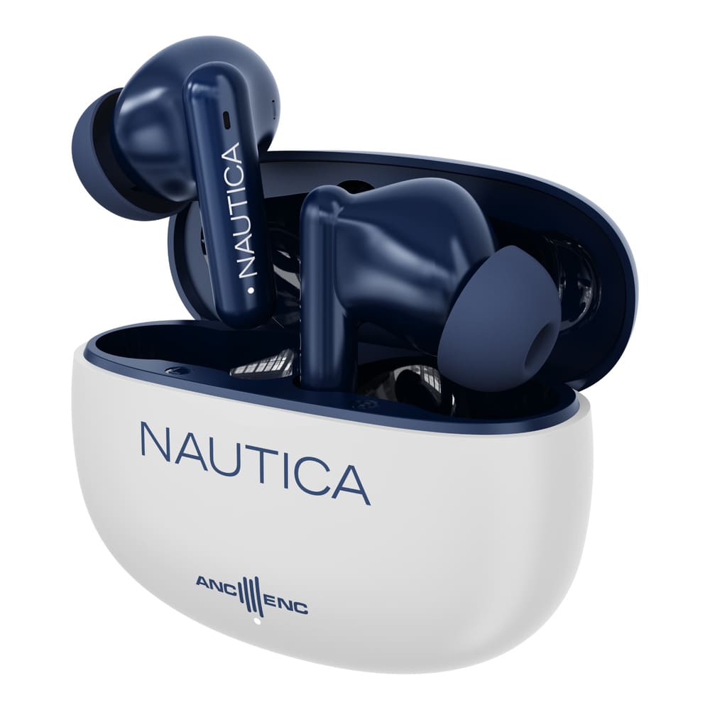 Nautica – Audífono Inalámbrico Náutica T680 Navy - Blanco - Techpro Store Perú