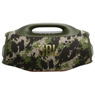 Parlante Bluetooth JBL Boombox 4 Camuflado | hasta 34 Horas de Batería | AI Sound Boost | JBL Pro Sound | Auracast | Resistente al Agua Polvo IP68 - Techpro Store Perú