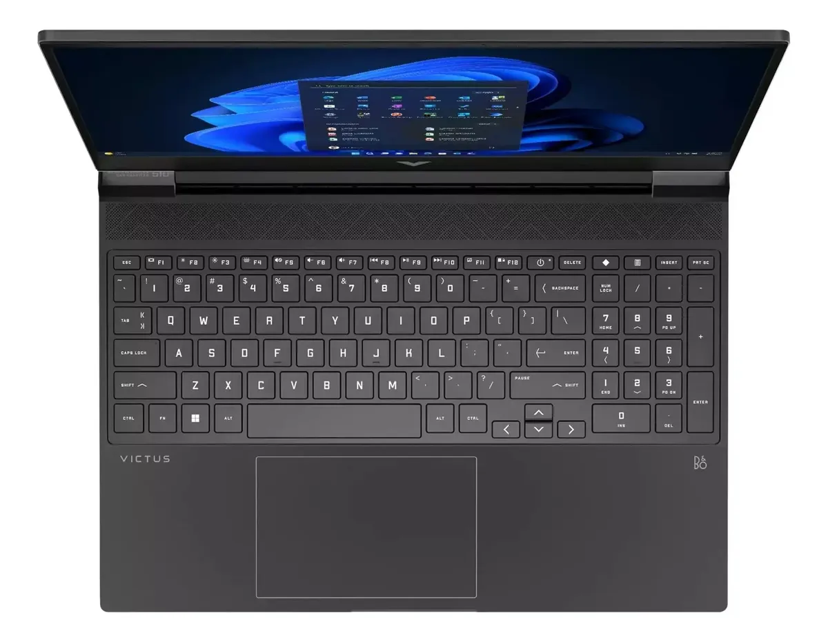 Laptop Gamer HP Victus 15.6" FHD 144Hz Intel Core i5 RTX 4050 16GB RAM 512GB SSD Negro