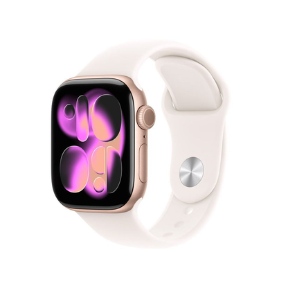 Apple Watch Series 11 Rosado GPS 42mm Correa Deportiva - S/M