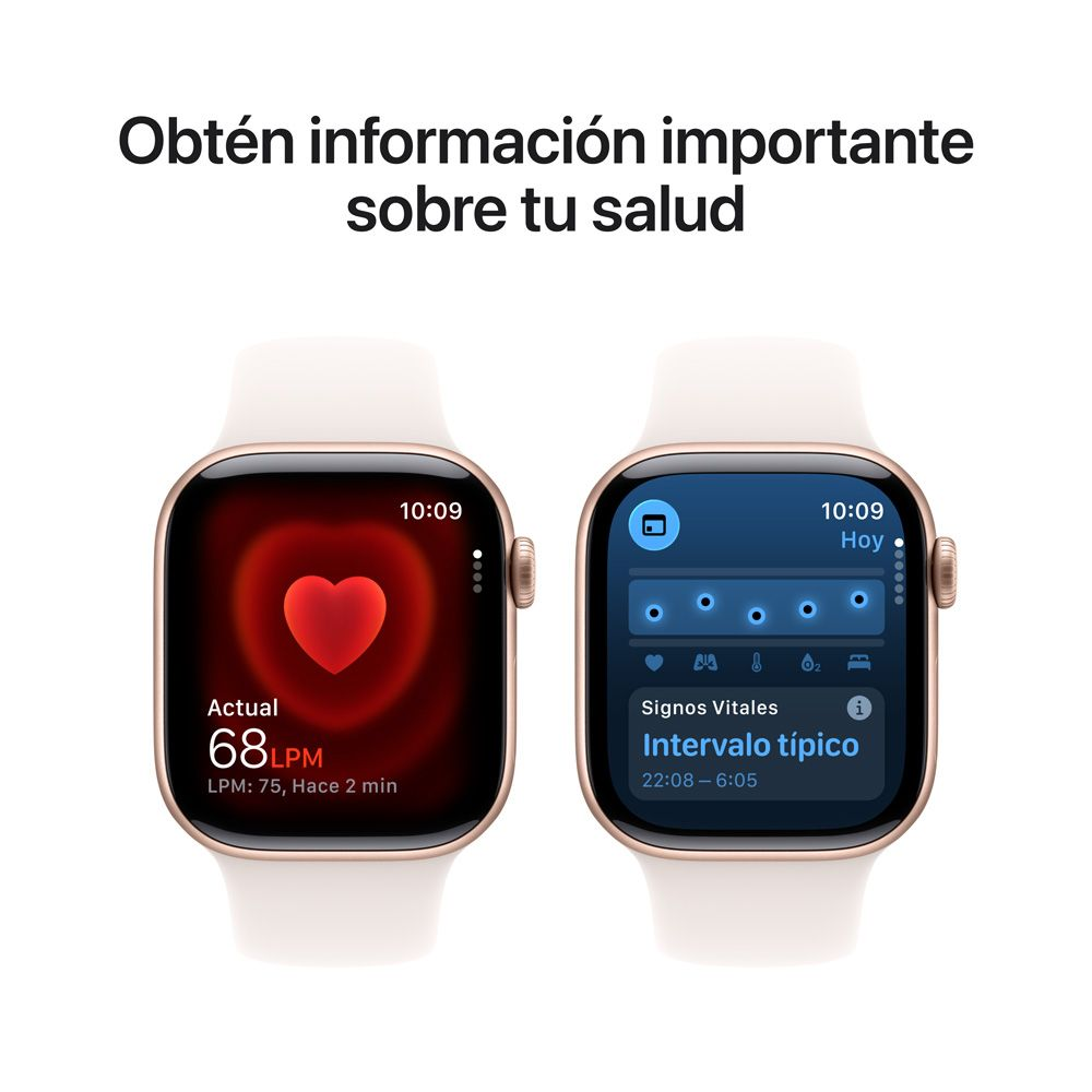 Apple Watch Series 11 Rosado GPS 42mm Correa Deportiva - S/M