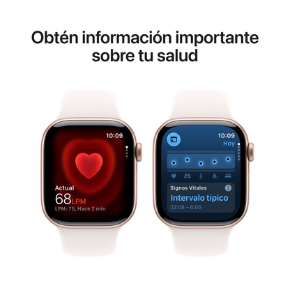Apple Watch Series 11 Rosado GPS 42mm Correa Deportiva - S/M