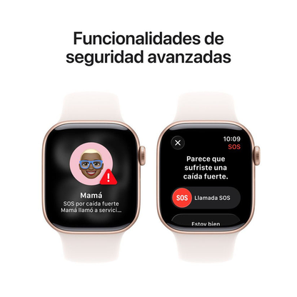 Apple Watch Series 11 Rosado GPS 42mm Correa Deportiva - S/M