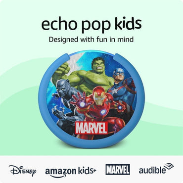 Amazon – Amazon Echo Pop Kids Marvel - Techpro Store Perú