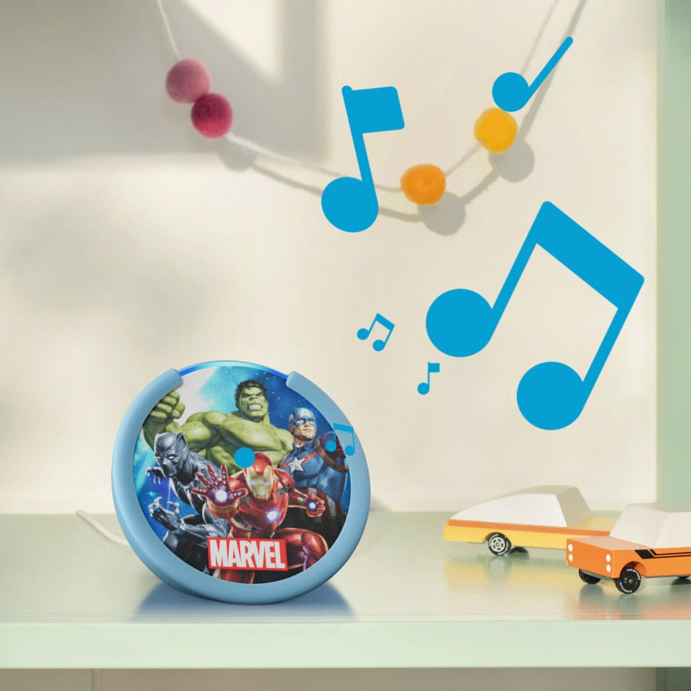Amazon – Amazon Echo Pop Kids Marvel - Techpro Store Perú