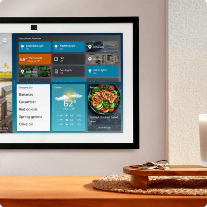 Amazon - Echo Show 15 - Pantalla Inteligente Full HD 15.6" con Alexa y Fire TV Integrado - Techpro Store Perú