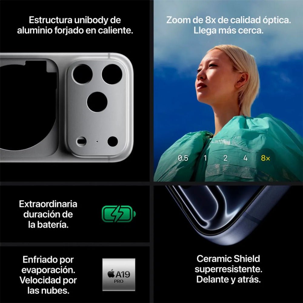 Apple – Iphone 17 Pro Max 256Gb Esim - Deep Blue - Techpro Store Perú