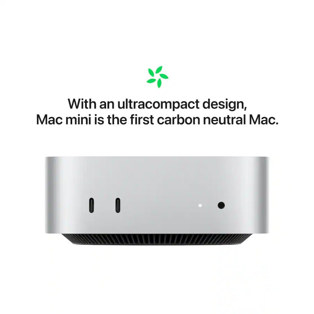 Apple - Mac Mini M4 (16GB RAM, 512GB SSD) - Silver - Techpro Store Perú