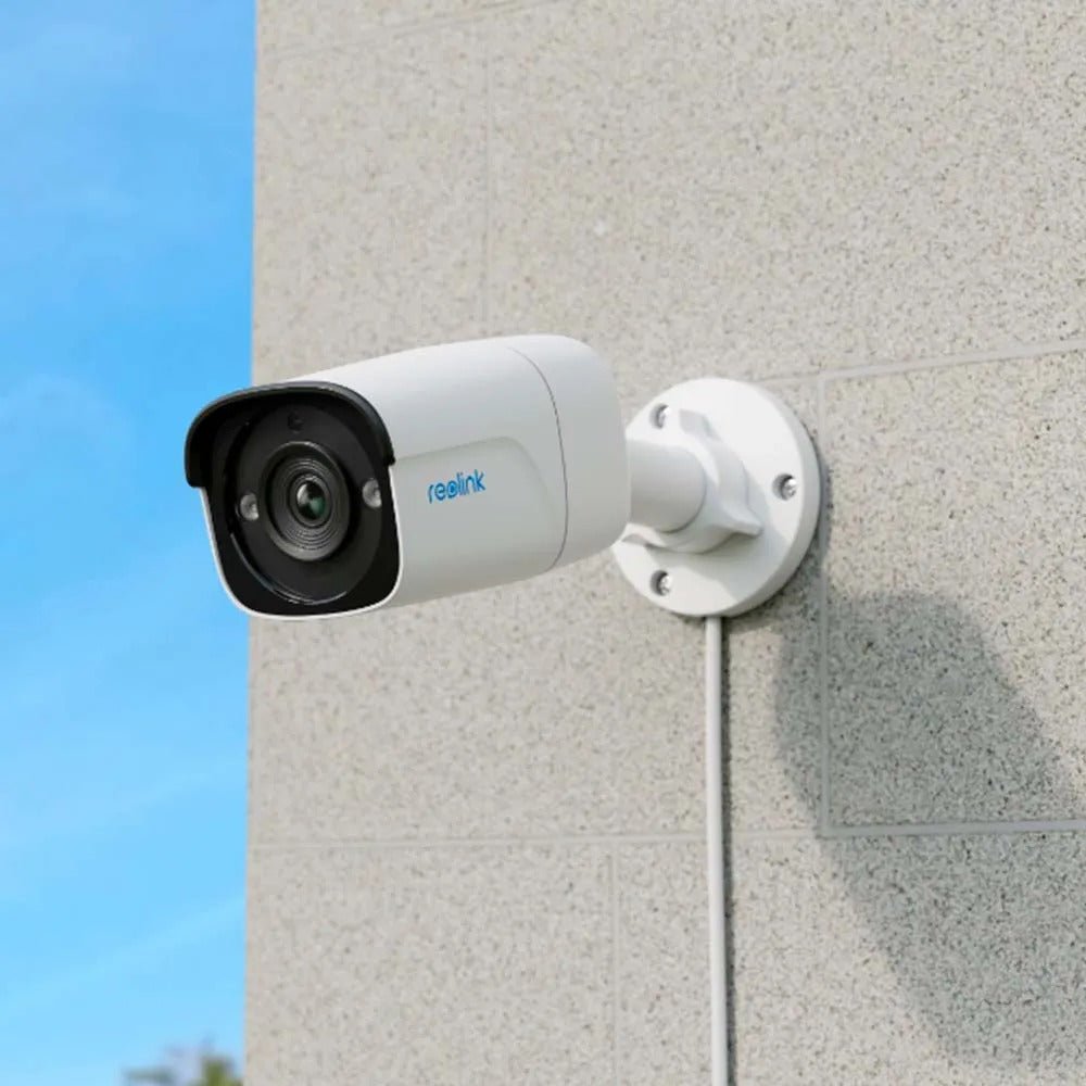 Cámara de Seguridad Reolink P320 PoE 5MP, Exterior IP67, Detección Personas, Visión Nocturna - Techpro Store Perú