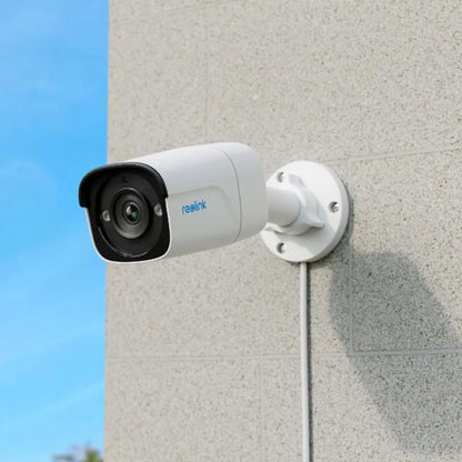 Cámara de Seguridad Reolink P320 PoE 5MP, Exterior IP67, Detección Personas, Visión Nocturna - Techpro Store Perú