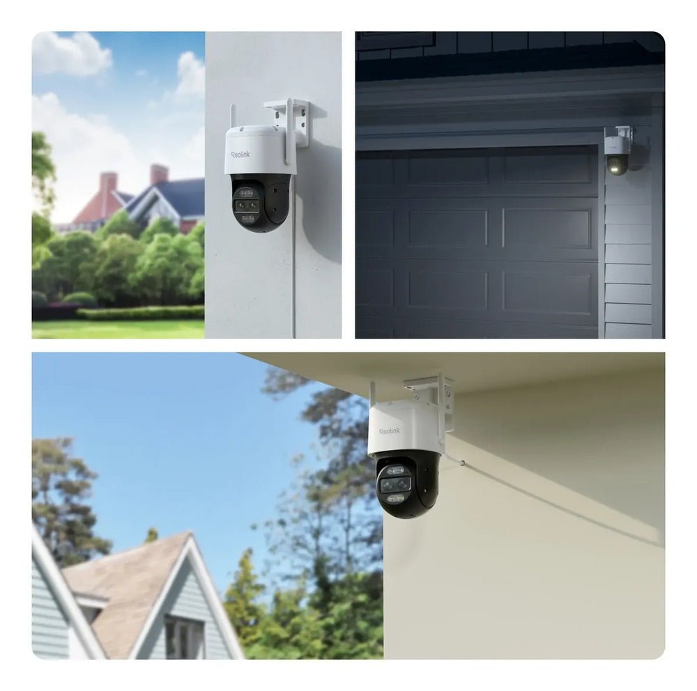 Cámara de Seguridad Reolink TRACKMIX PoE 4K 8MP, Doble Lente, Auto Tracking, Zoom 6X - Techpro Store Perú