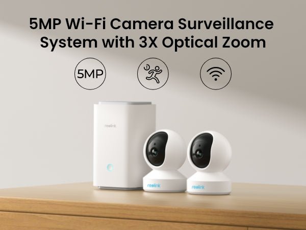 Combo Reolink E1 x2und + HomeHub – Cámaras de Seguridad WiFi PTZ con Hub de 64GB Expandible hasta 512GB - Techpro Store Perú