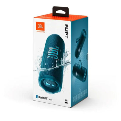 Jbl – Parlante Bluetooth Jbl Flip 7, Potencia 35W, Ia Sound Boost, Resistente Al Agua , 12 Horas Reproducción, Azul - Techpro Store Perú