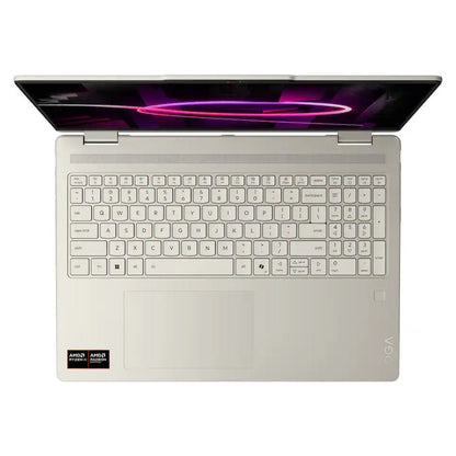 Laptop 2 en 1 Lenovo Yoga 7a 16" 2K Touch - AMD Ryzen AI 5 430, 16GB RAM, 512GB SSD, Seashell (83TF0000US) - Techpro Store Perú