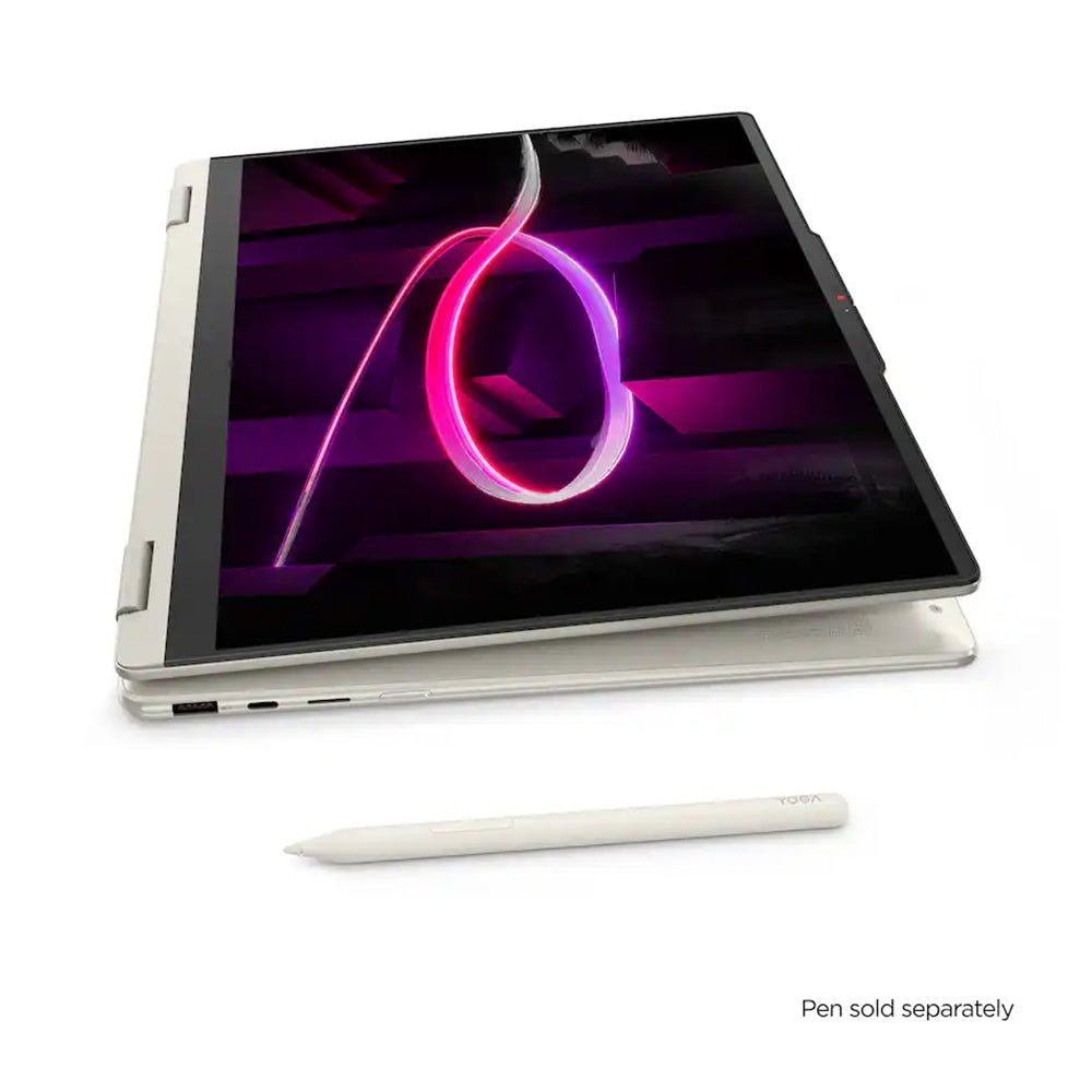 Laptop 2 en 1 Lenovo Yoga 7a 16" 2K Touch - AMD Ryzen AI 5 430, 16GB RAM, 512GB SSD, Seashell (83TF0000US) - Techpro Store Perú