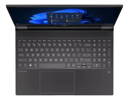 Laptop Gamer HP Victus 15.6" FHD 144Hz Intel Core i5 RTX 4050 16GB RAM 512GB SSD Negro - Techpro Store Perú