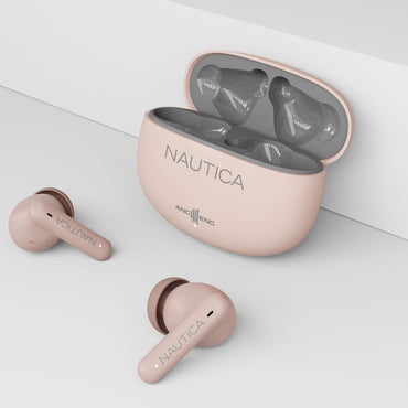 Nautica – Audífono Bluetooth T680 Gris - Nude - Techpro Store Perú