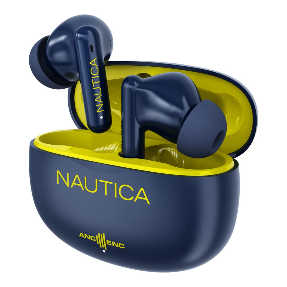 Nautica – Audífono Bluetooth T680 Navy - Amarillo - Techpro Store Perú