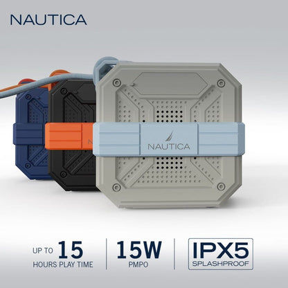Nautica – Parlante Bluetooth S100 Navy - Amarillo - Techpro Store Perú