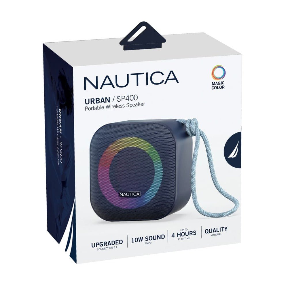 Nautica – Parlante Bluetooth Sp400 Blanco - Techpro Store Perú