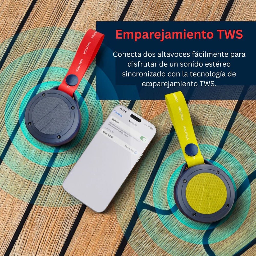 Nautica – Parlante Inalámbrico Náutica S20 Nude - Techpro Store Perú