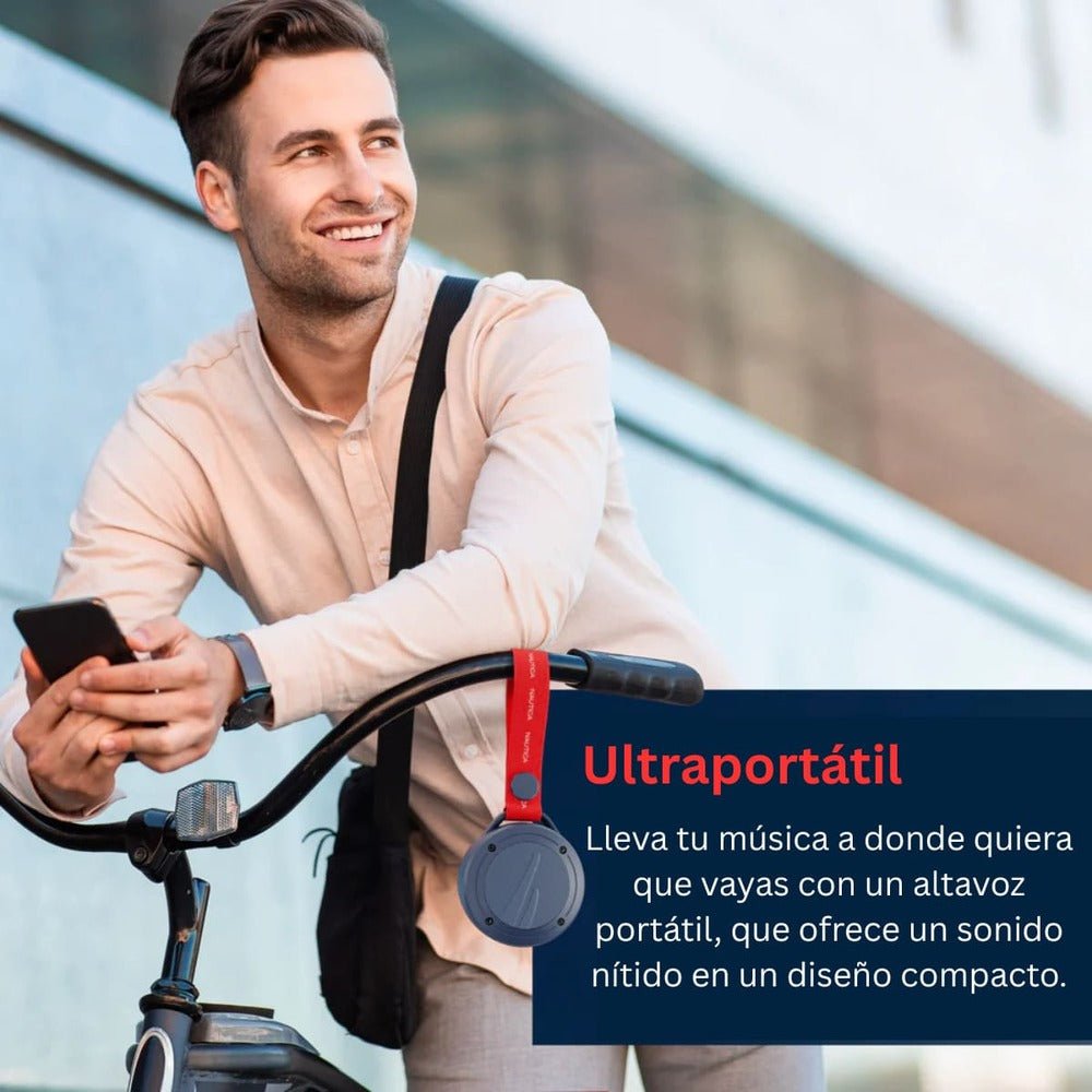 Nautica – Parlante Inalámbrico Náutica S20 Rojo - Negro - Techpro Store Perú