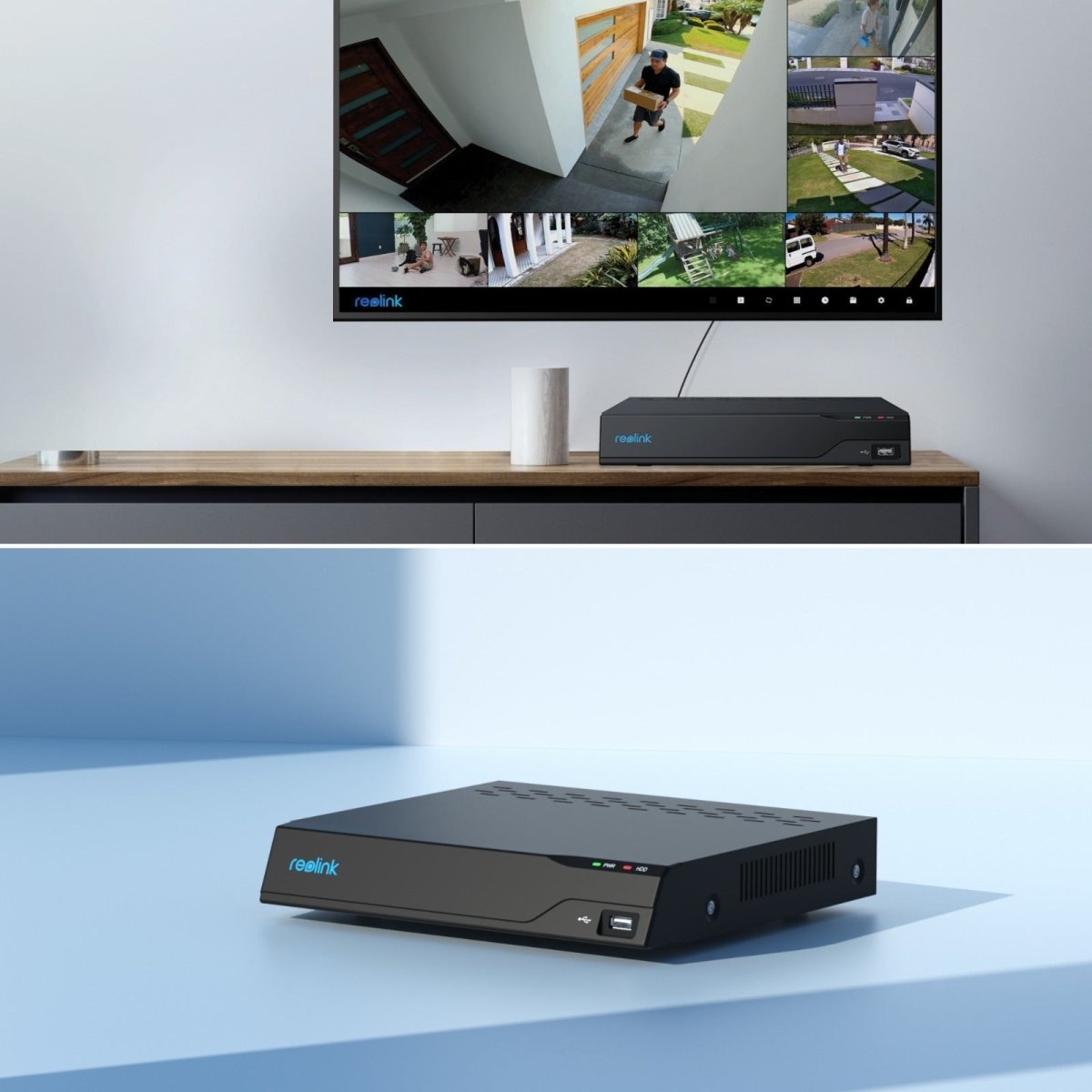 Reolink NVS8 NVR PoE 8 Canales, Grabador de Video, Compatible Cámaras IP Reolink - Techpro Store Perú