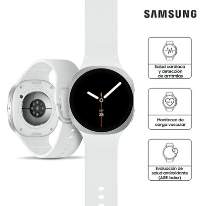 Samsung – Galaxy Watch 8 40Mm Silver - Techpro Store Perú