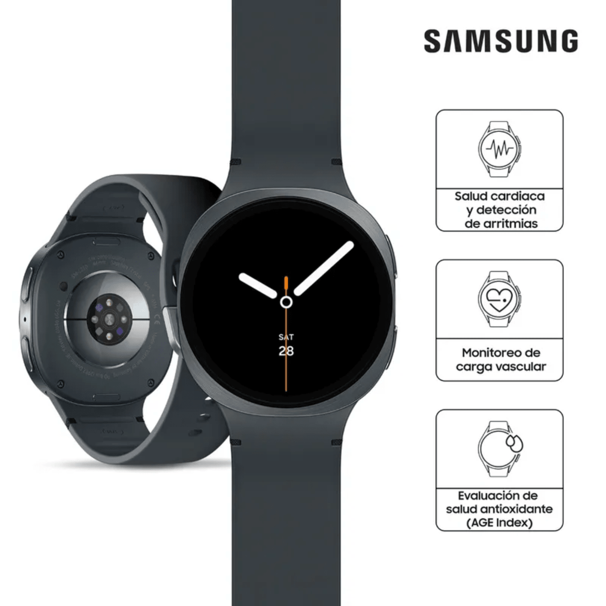 Samsung – Galaxy Watch 8 44Mm Gray - Techpro Store Perú