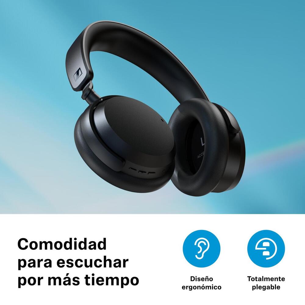 Sennheiser – Audifono Accentum Wireless Negro - Techpro Store Perú