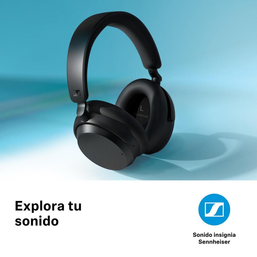 Sennheiser – Audifono Accentum Wireless Negro - Techpro Store Perú