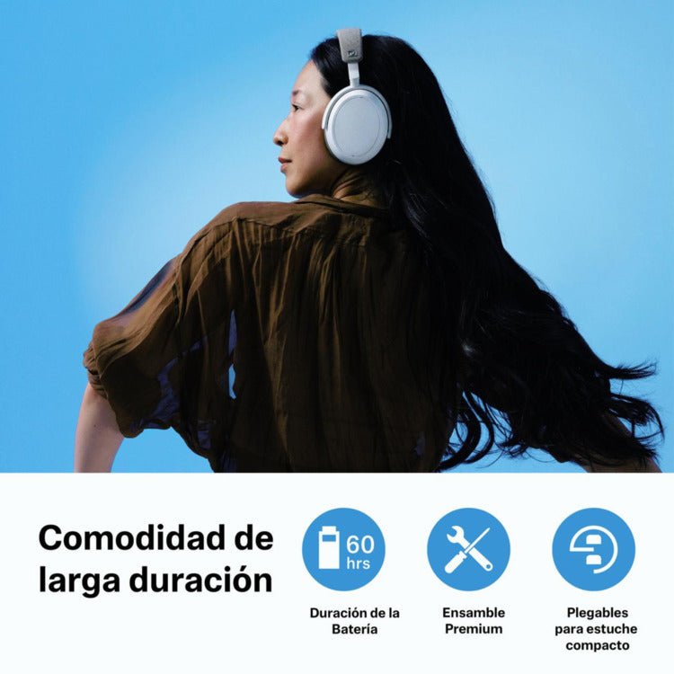 Sennheiser – Audifono Bluetooth Momentum Wireless 4 Grafito - Techpro Store Perú