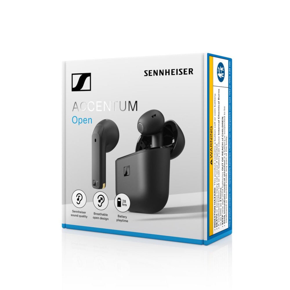 Sennheiser – Audifono Sennheiser Accentum Open Negro - Techpro Store Perú